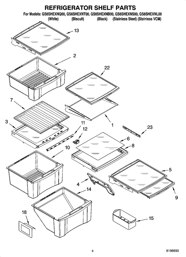 Diagram for GS6SHEXNB00