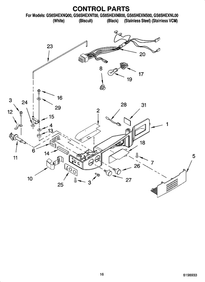 Diagram for GS6SHEXNB00