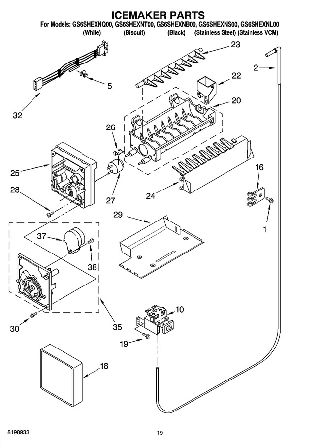 Diagram for GS6SHEXNS00