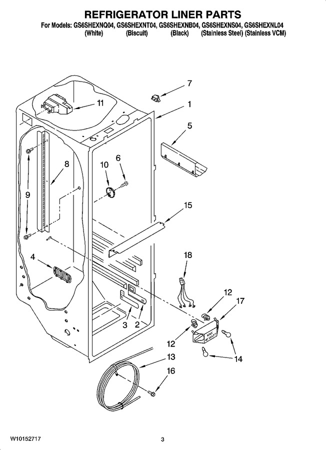 Diagram for GS6SHEXNL04