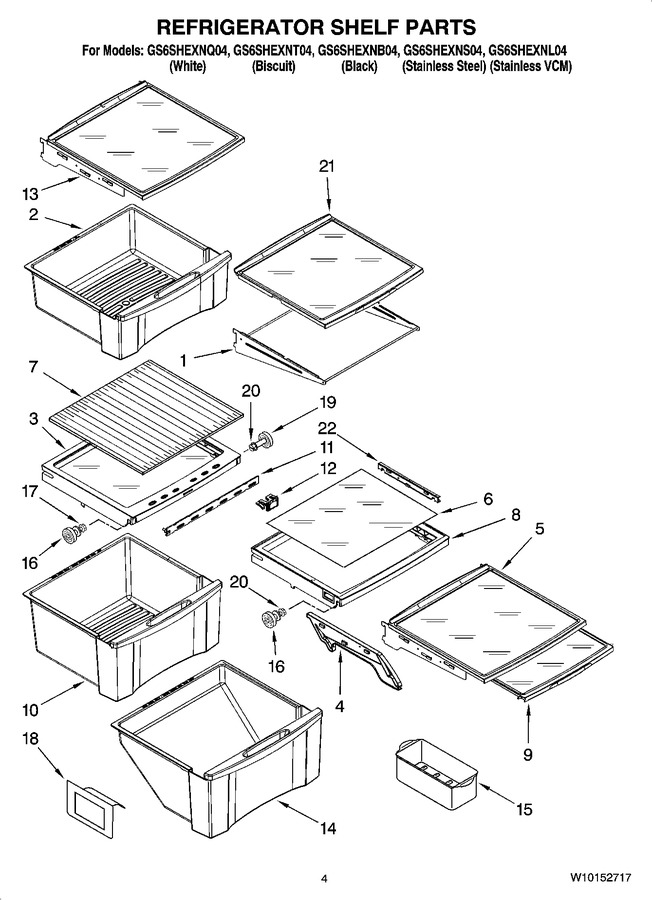Diagram for GS6SHEXNL04