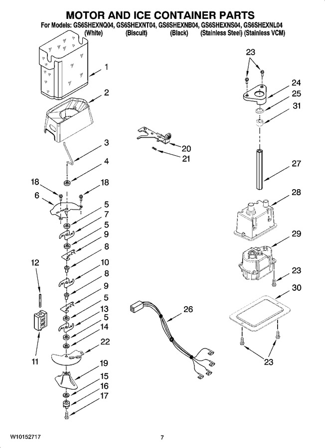 Diagram for GS6SHEXNB04