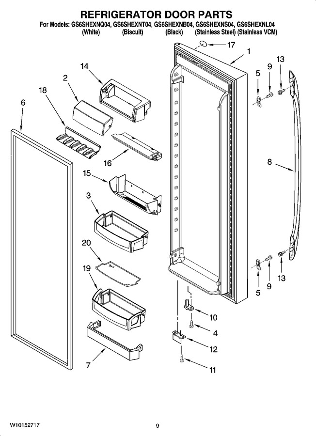 Diagram for GS6SHEXNL04