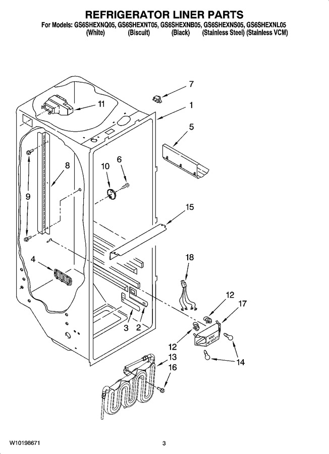 Diagram for GS6SHEXNL05
