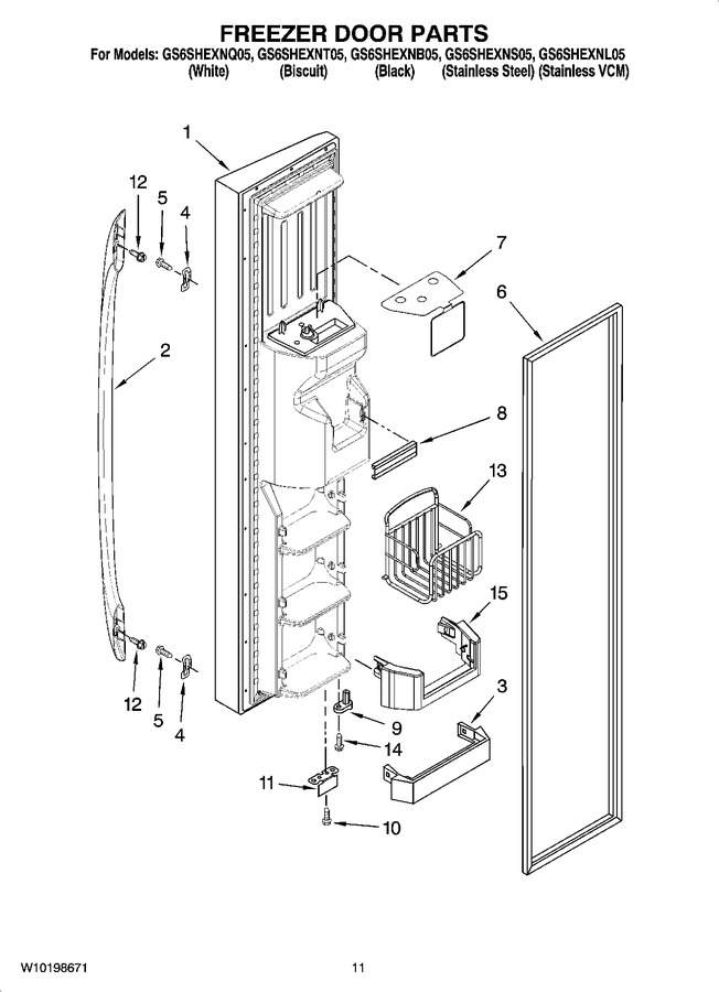 Diagram for GS6SHEXNB05