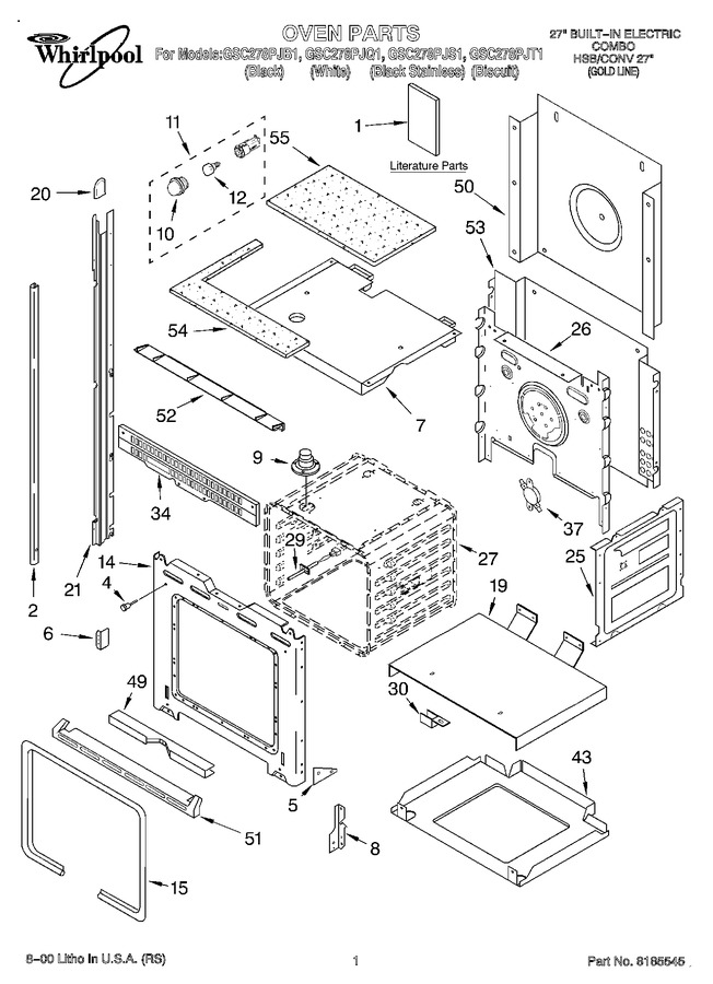 Diagram for GSC278PJT1
