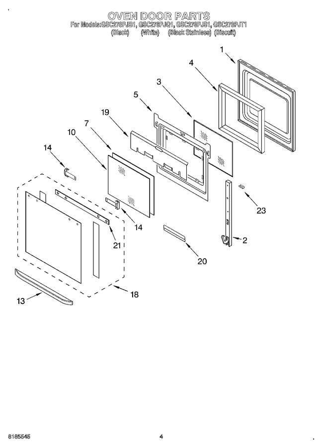 Diagram for GSC278PJT1