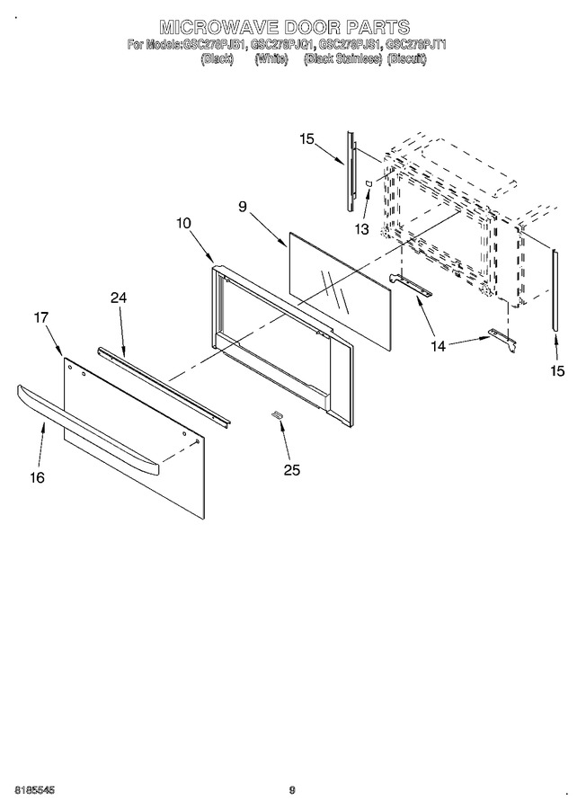 Diagram for GSC278PJT1