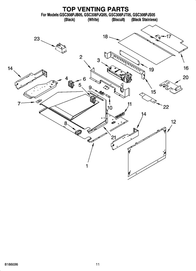 Diagram for GSC308PJT05