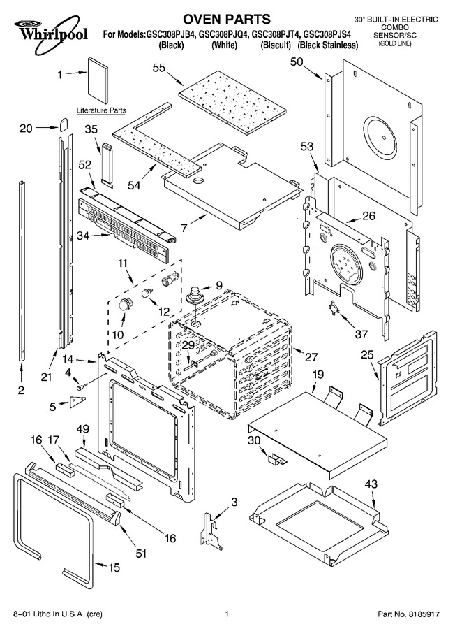 Diagram for GSC308PJB4