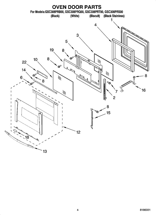 Diagram for GSC308PRT00