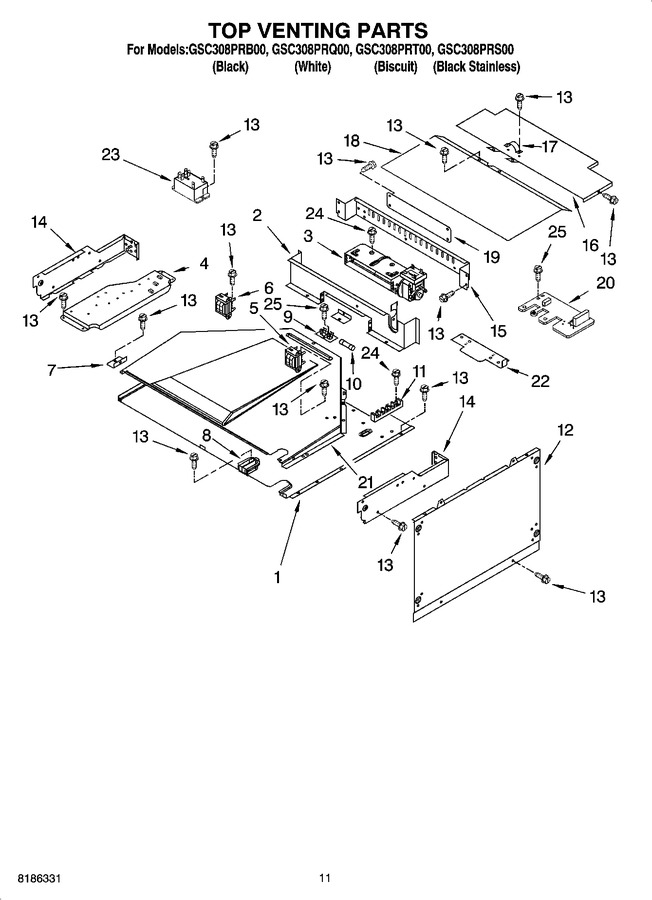 Diagram for GSC308PRQ00
