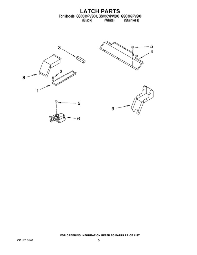 Diagram for GSC309PVB00