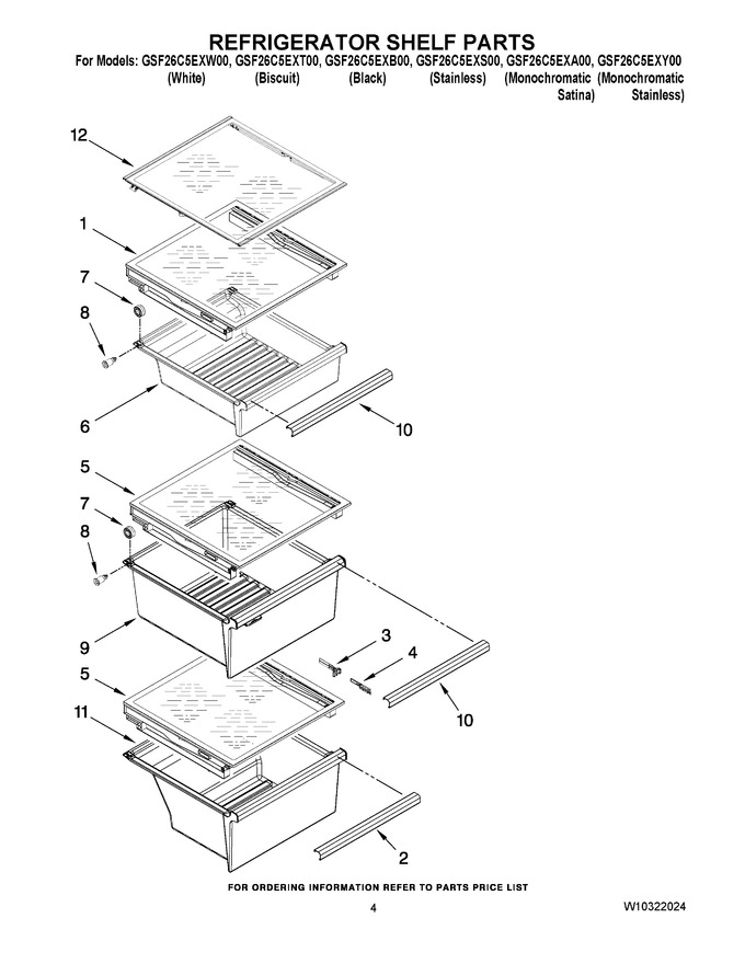 Diagram for GSF26C5EXT00