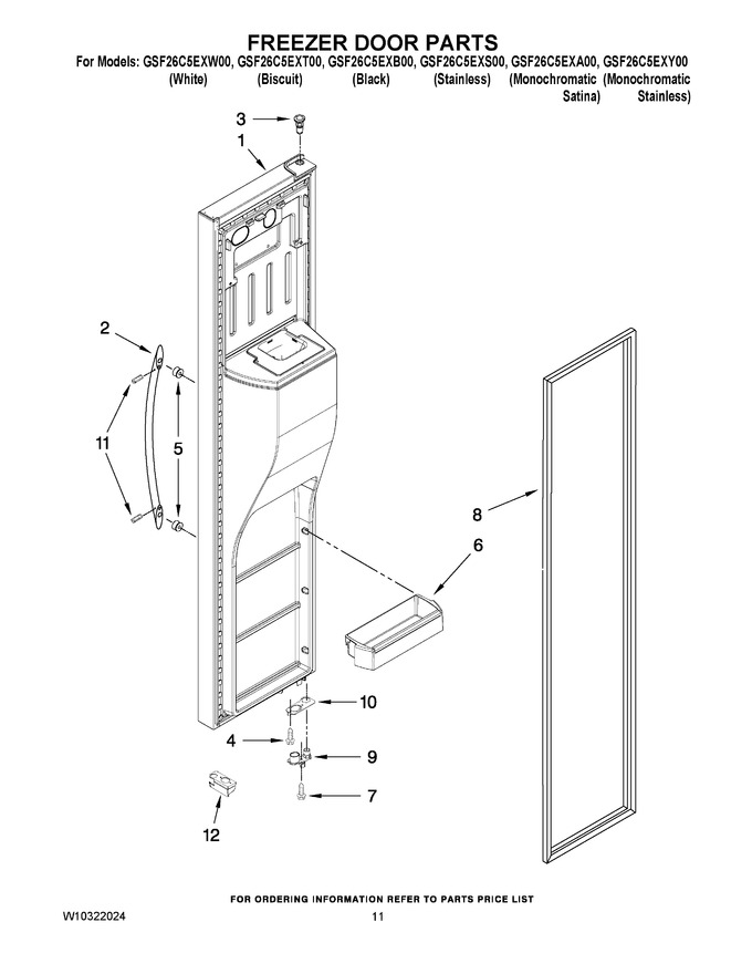 Diagram for GSF26C5EXS00