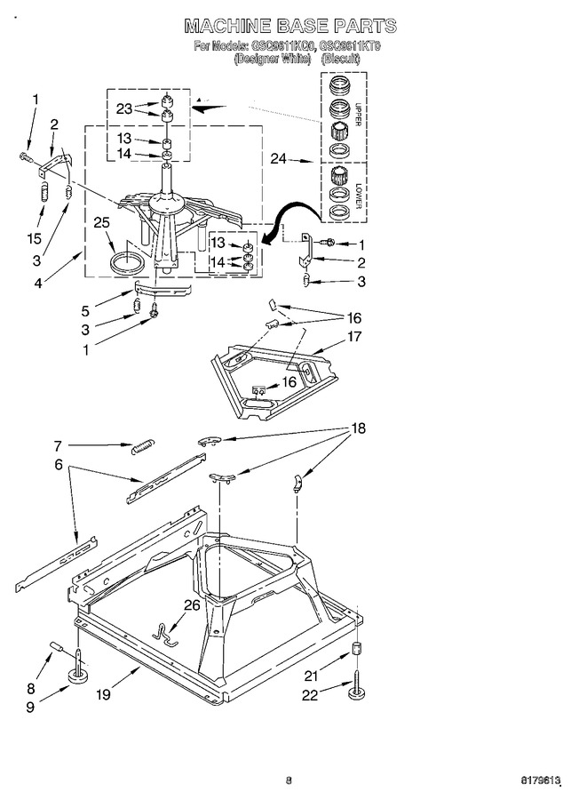 Diagram for GSQ9611KT0
