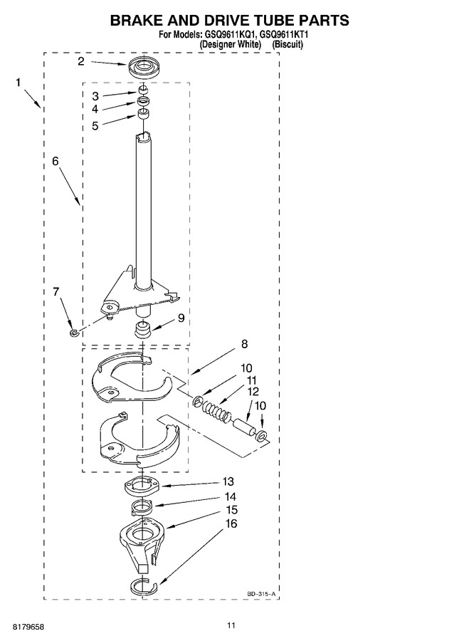 Diagram for GSQ9611KQ1