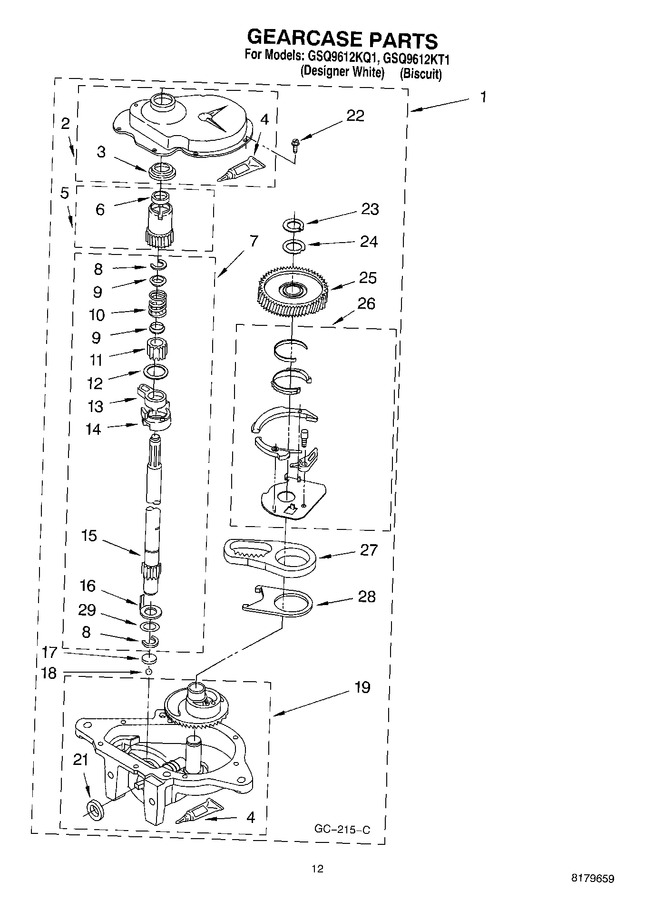 Diagram for GSQ9612KT1