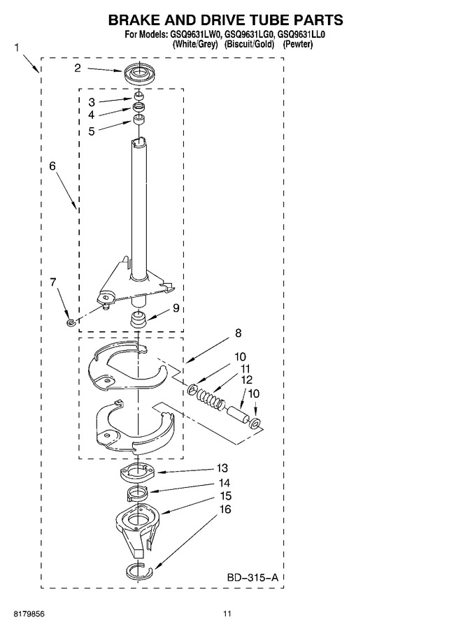 Diagram for GSQ9631LG0
