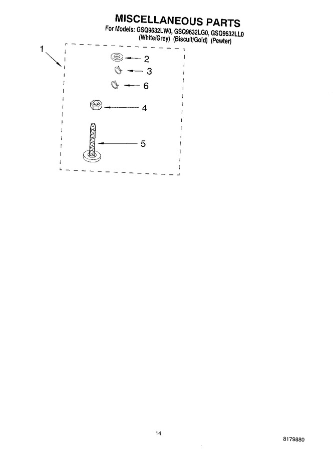 Diagram for GSQ9632LW0