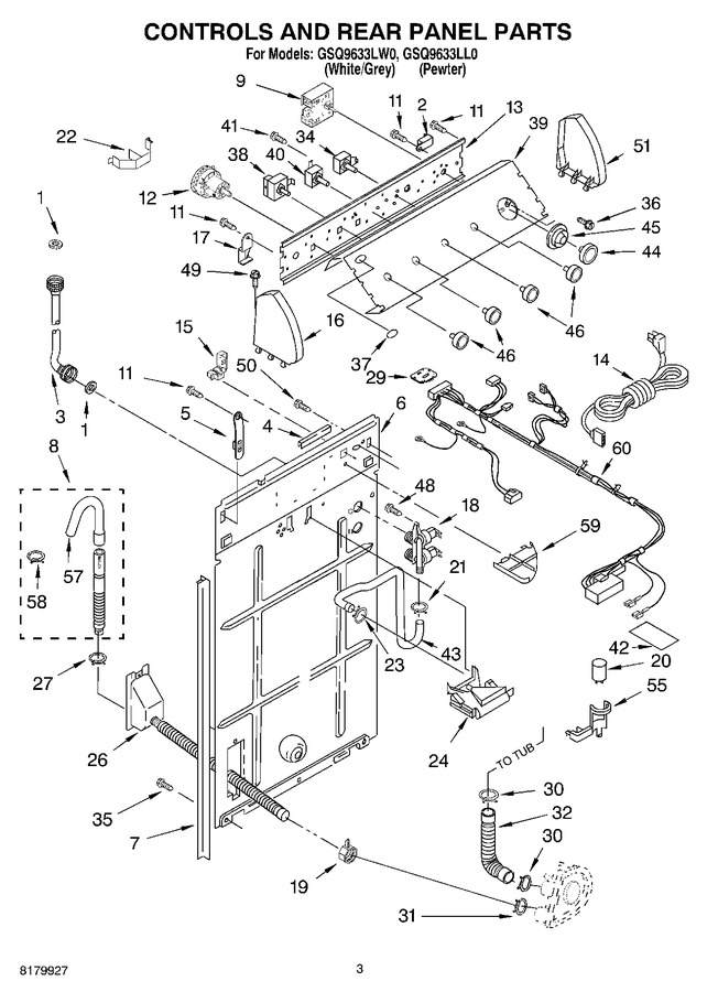 Diagram for GSQ9633LW0
