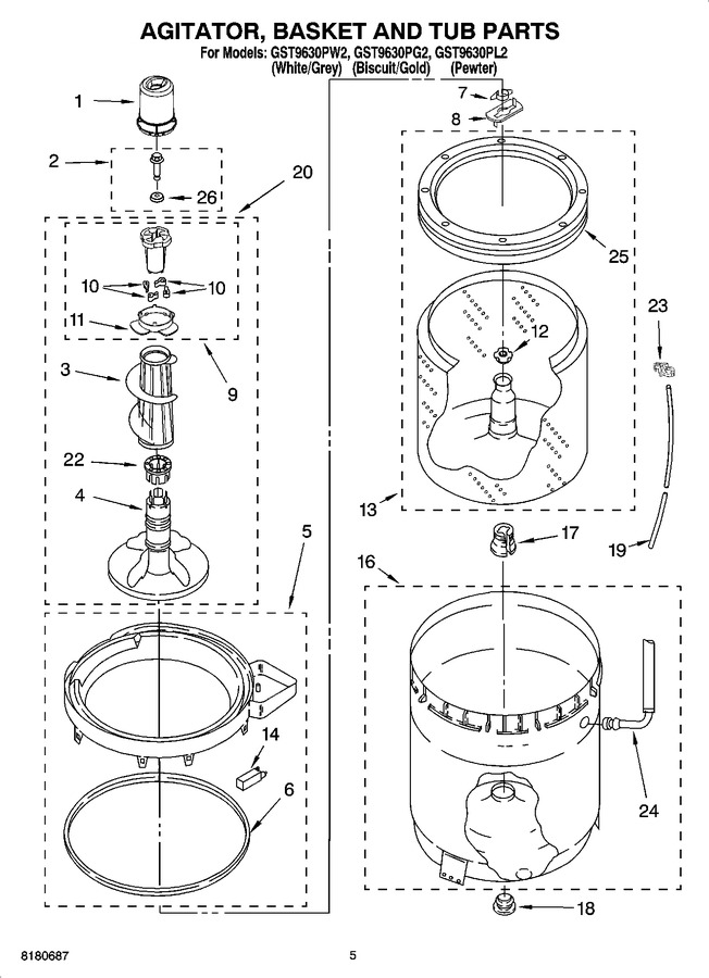 Diagram for GST9630PG2
