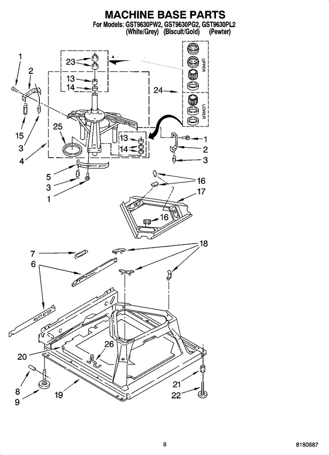 Diagram for GST9630PG2
