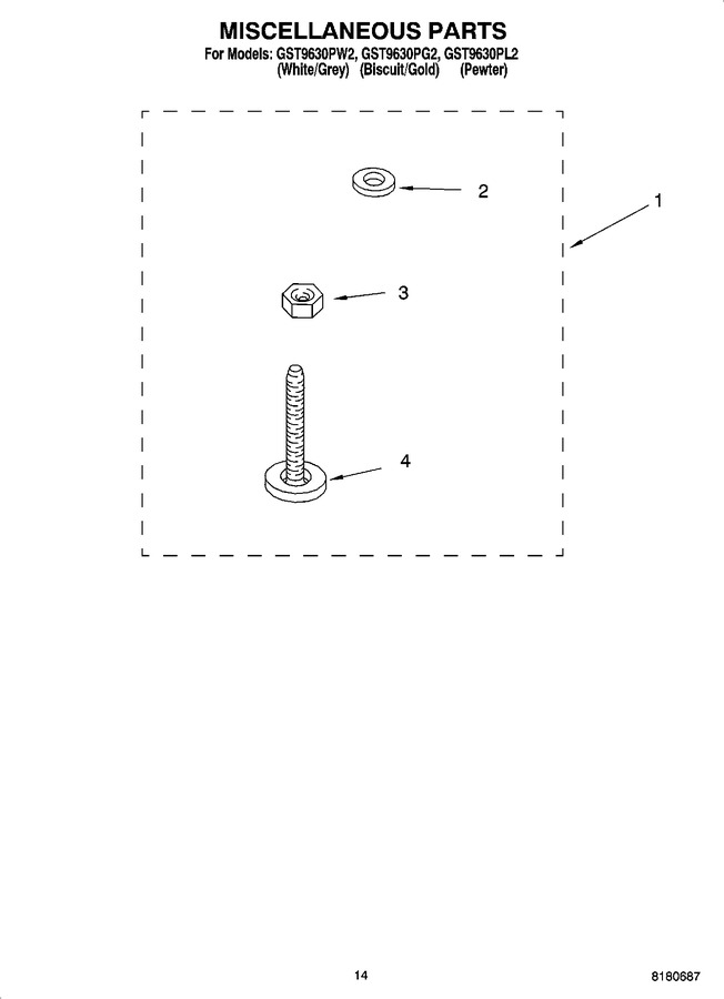 Diagram for GST9630PW2