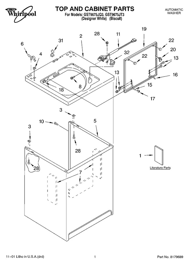 Diagram for GST9675JQ3