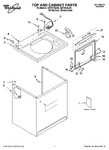 Diagram for 01 - Top And Cabinet Parts