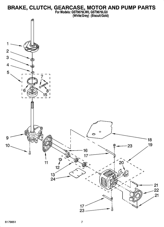 Diagram for GST9679LG0