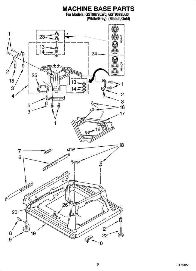 Diagram for GST9679LG0