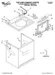 Diagram for 01 - Top And Cabinet Parts