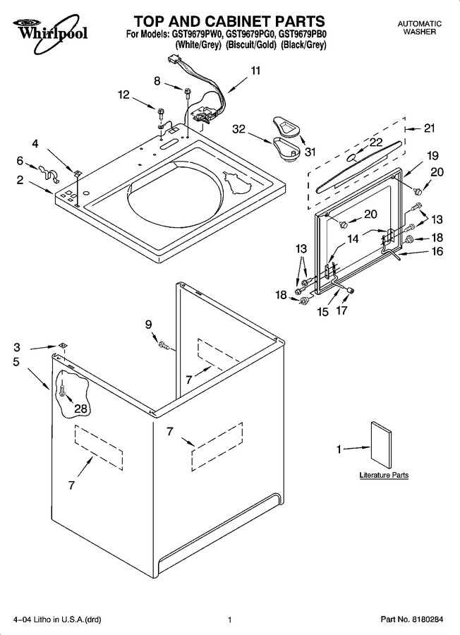 Diagram for GST9679PB0