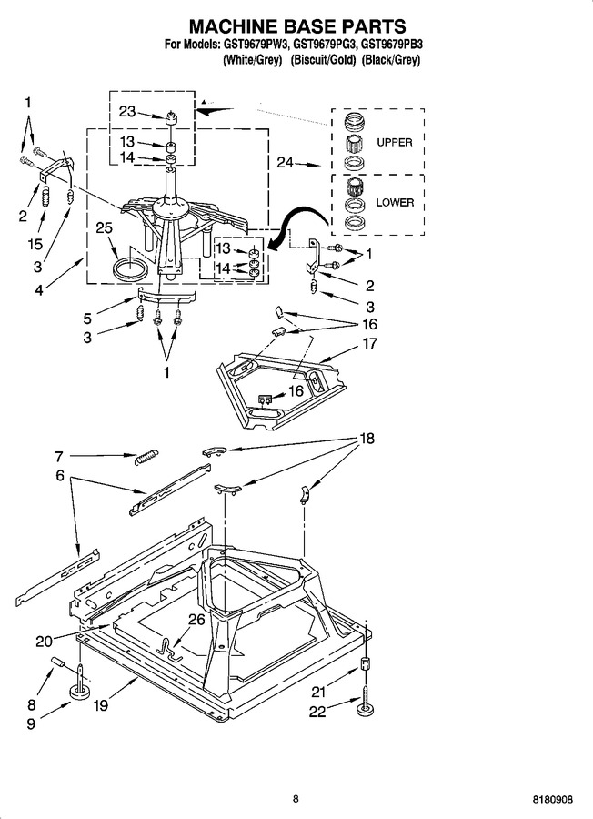 Diagram for GST9679PW3