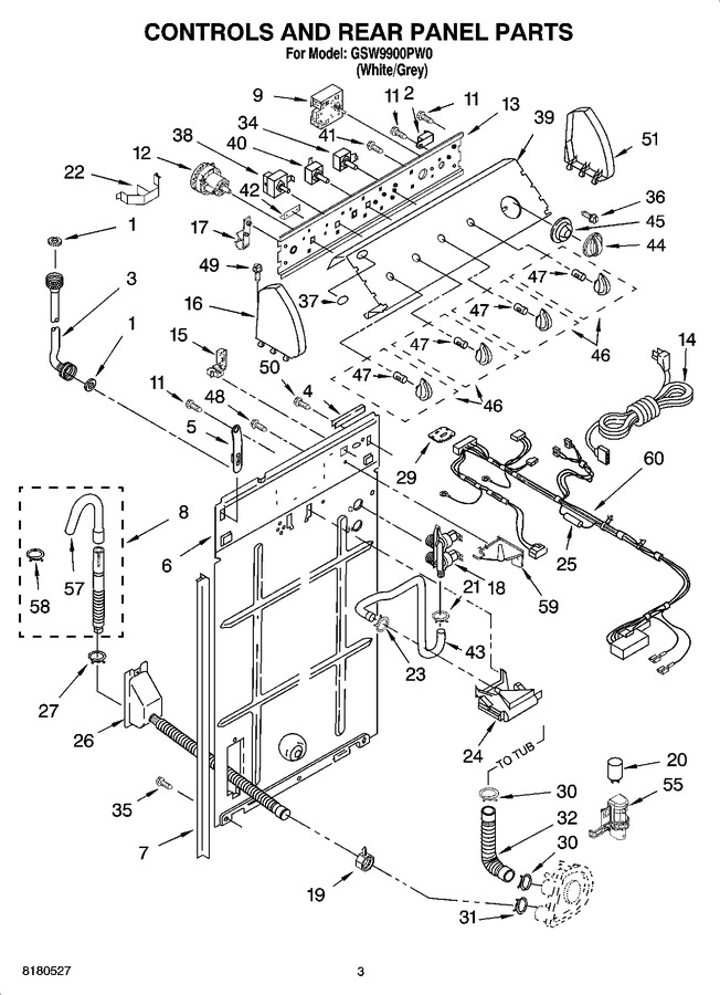 Diagram for GSW9900PW0