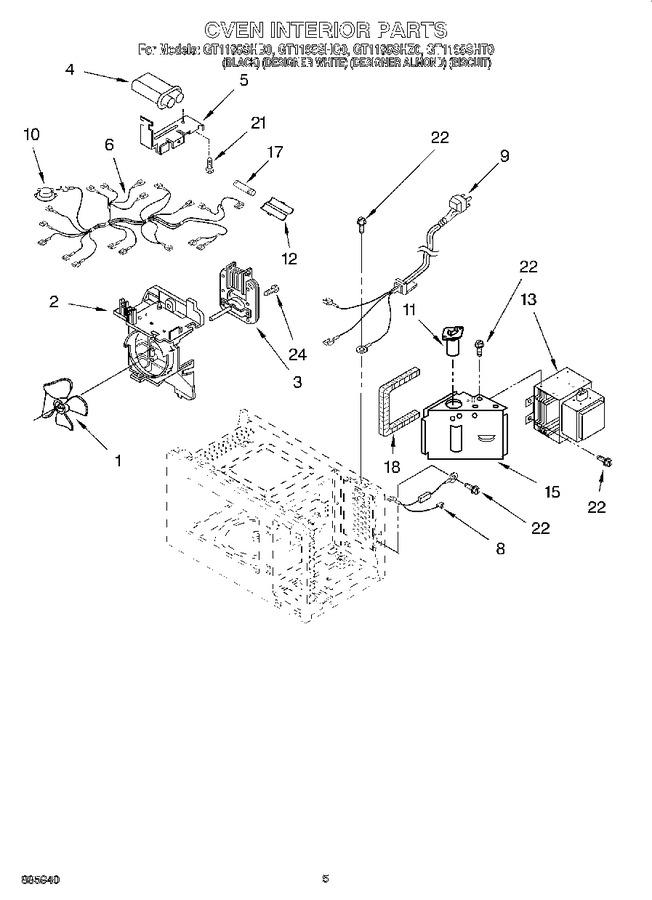 Diagram for GT1195SHQ0