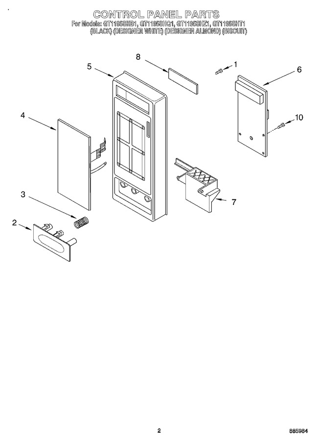 Diagram for GT1195SHZ1