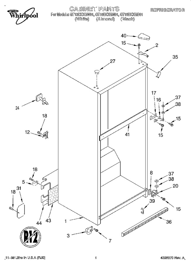 Diagram for GT19DKXGN01