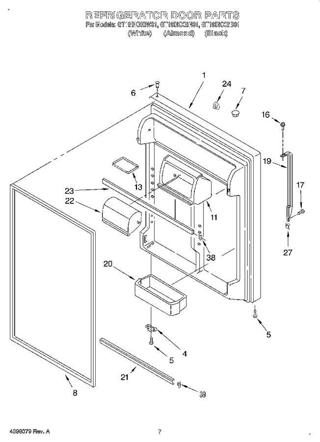 Diagram for GT19DKXGW01
