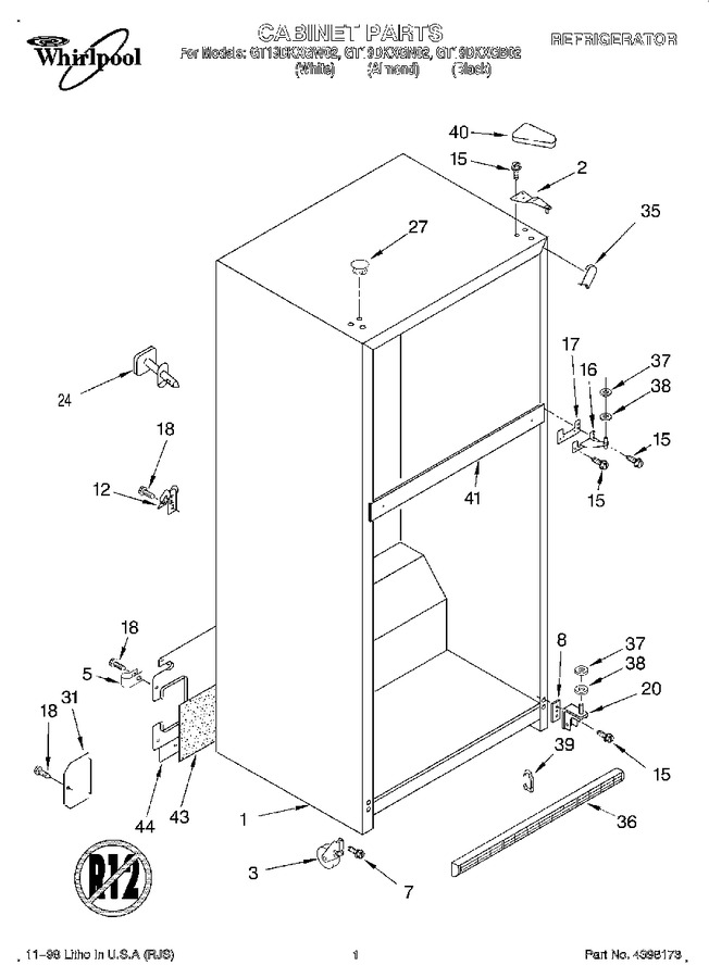 Diagram for GT19DKXGB02