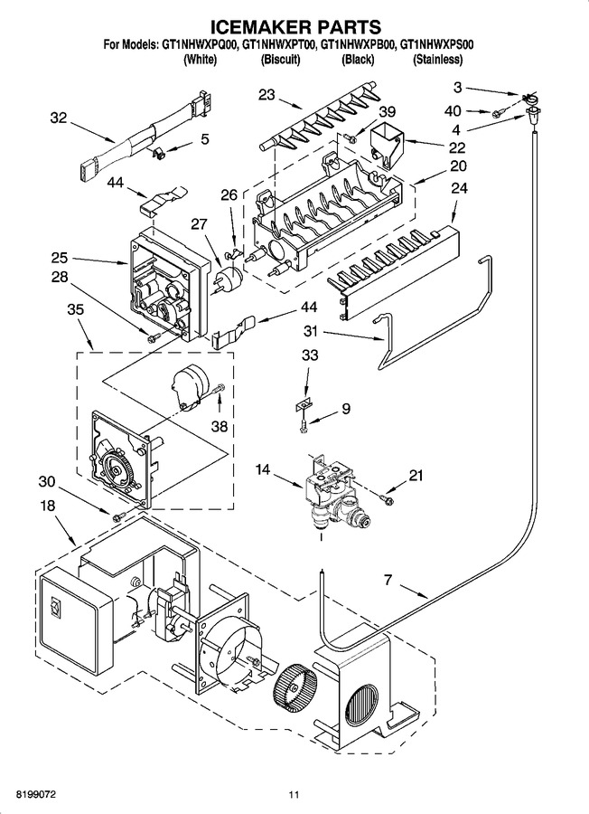 Diagram for GT1NHWXPB00
