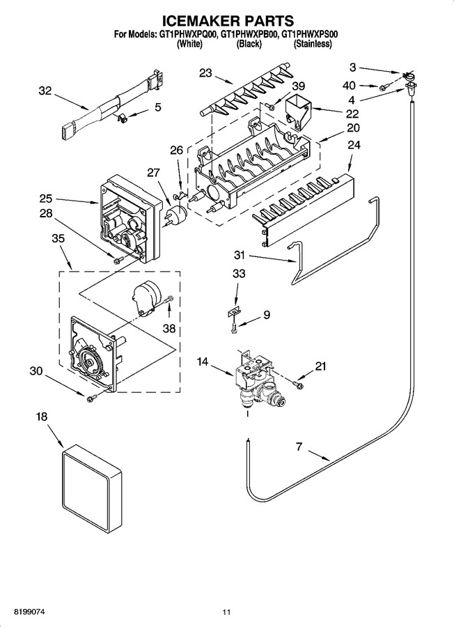 Diagram for GT1PHWXPS00
