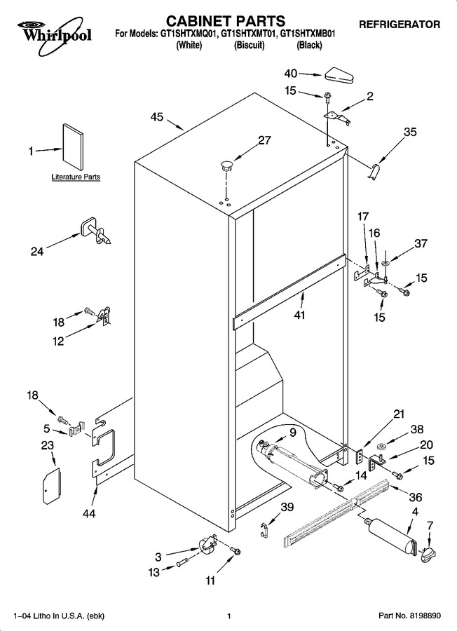 Diagram for GT1SHTXMB01