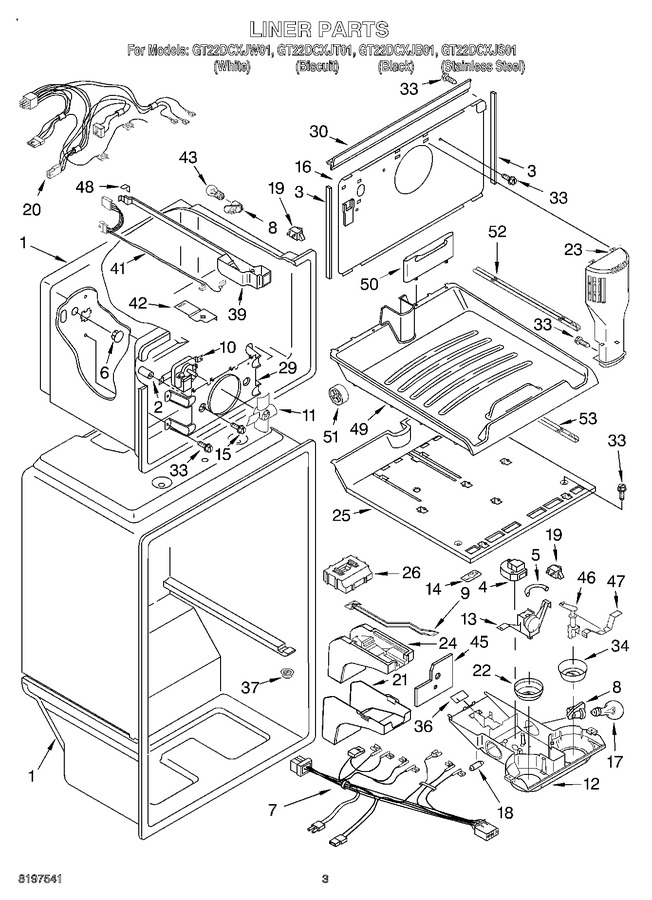 Diagram for GT22DCXJW01