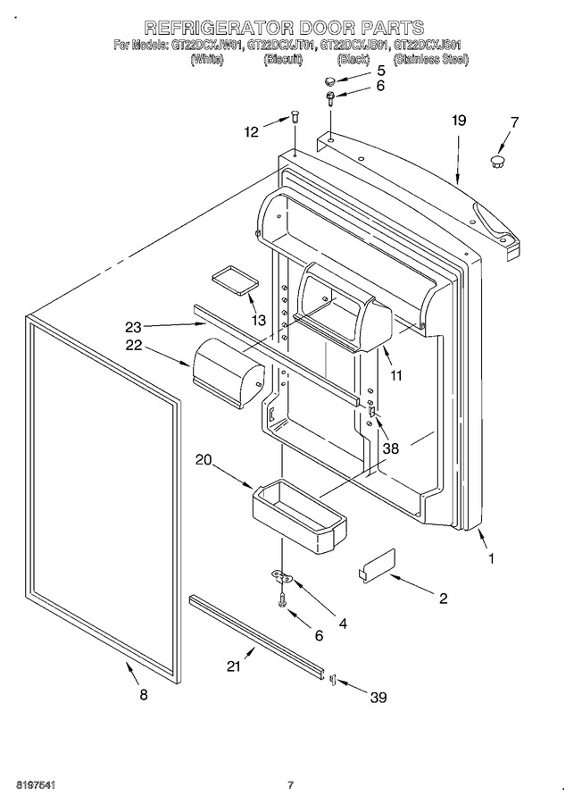 Diagram for GT22DCXJW01