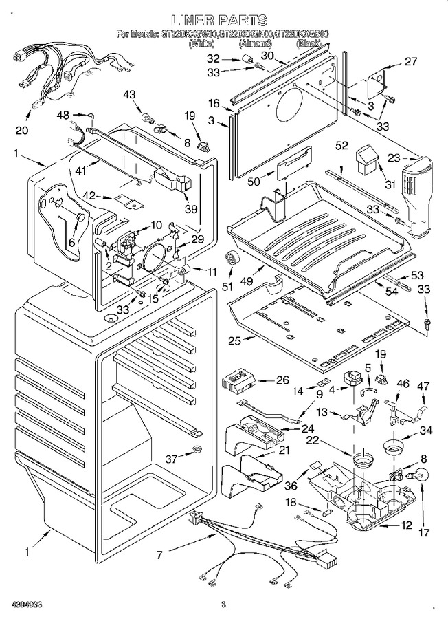 Diagram for GT22DKXGW00
