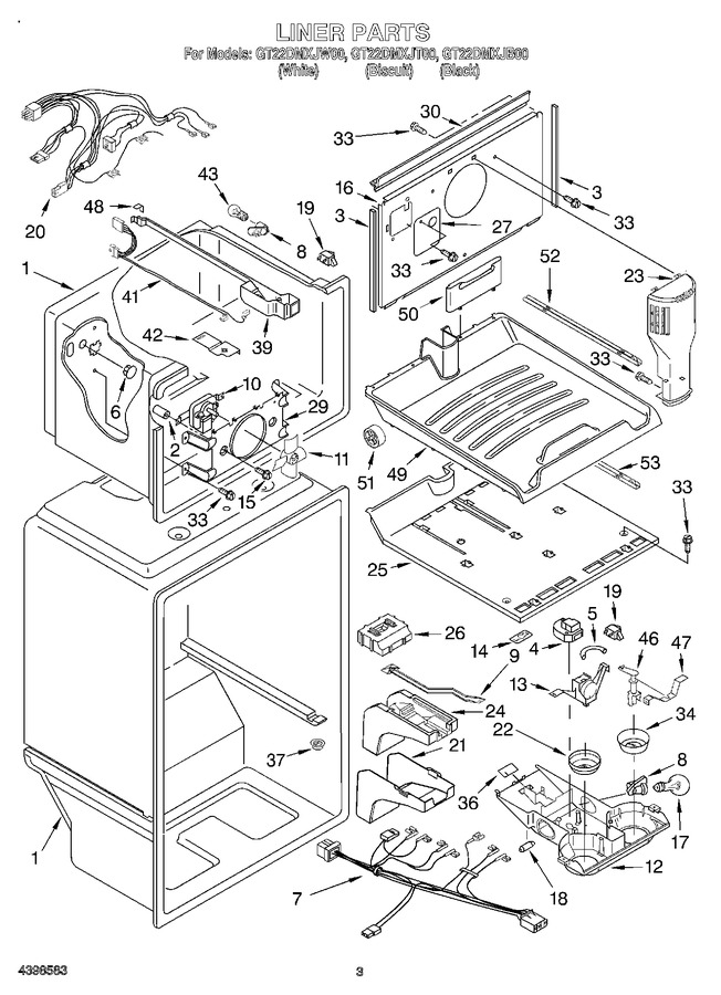 Diagram for GT22DMXJW00