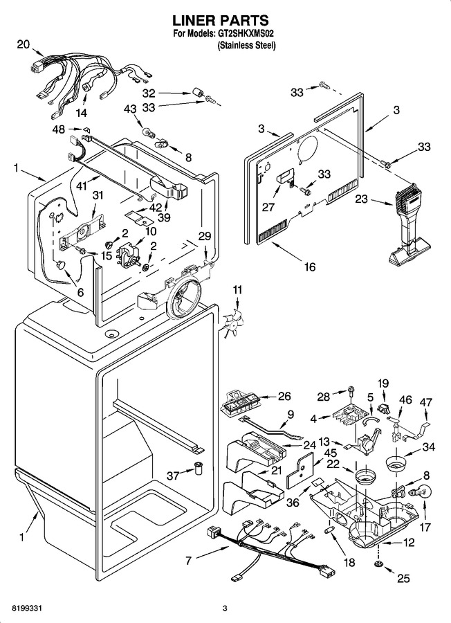 Diagram for GT2SHKXMS02