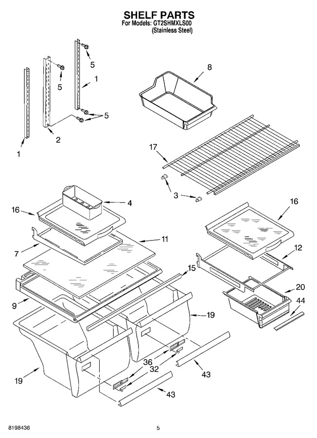 Diagram for GT2SHMXLS00